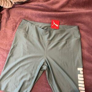 PUMA Freeform Biker Shorts  9” Adriatic Blue | Women’s XL | New with Tags